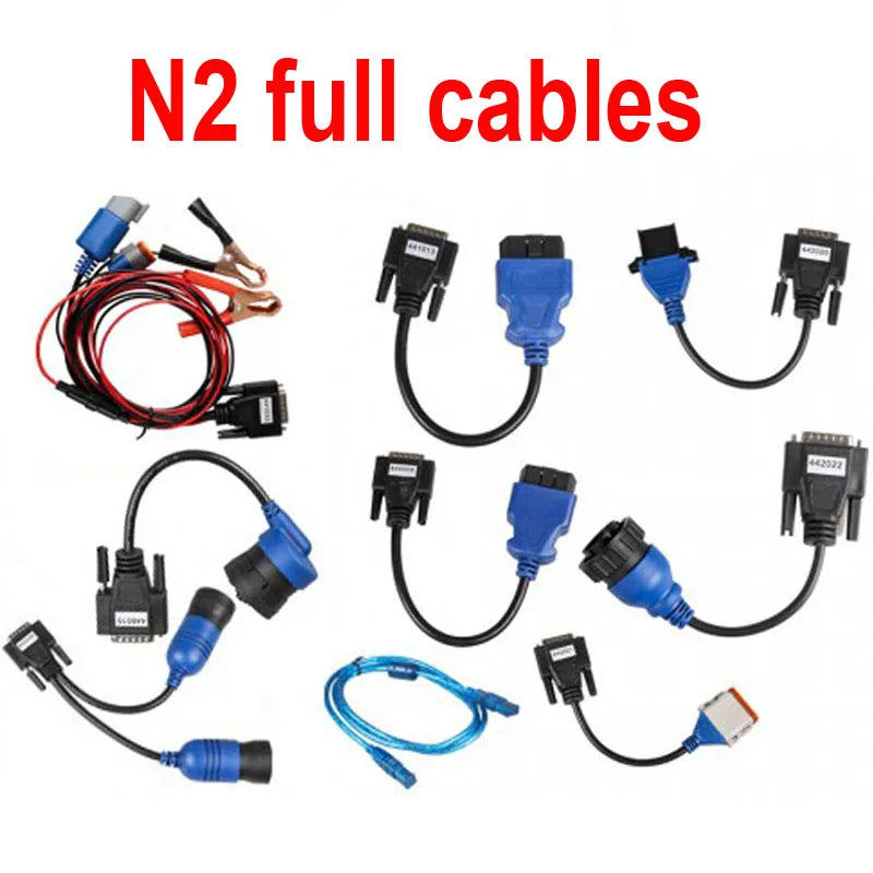 2024 Newest USB Link for Nexiq Nexiq2 Bluetooth Diesel Truck Diagnostic Tools Truck OBD2 Fault Diagnostics Detector