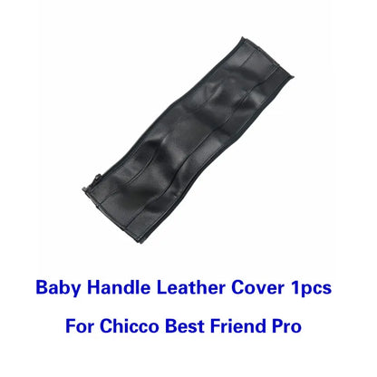 Baby Stroller Leather Handle Cover For Chicco Best Friend Handle Bumper Sleeve Case Bar Protective Covers Pram Accessories