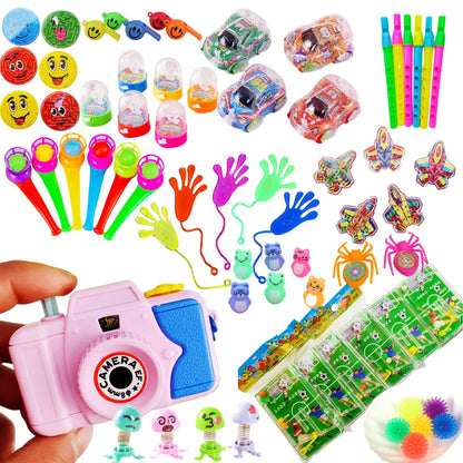 68Pcs  Cartoon Kids Birthday Party Favors Combination Set Halloween Toys Pinata Stuffing Supplies Carnival Prizes