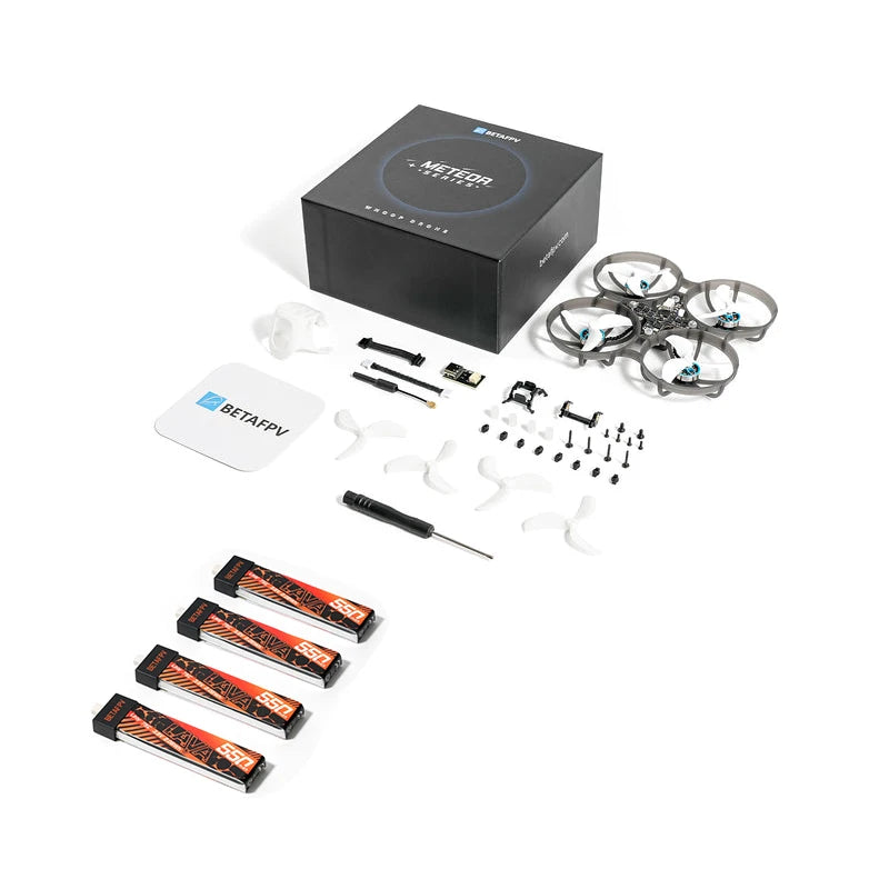 BETAFPV Meteor75 Pro O4 Brushless Whoop Quadcopter 1102 22000KV Motor Matrix 1S 3IN1 HD FC