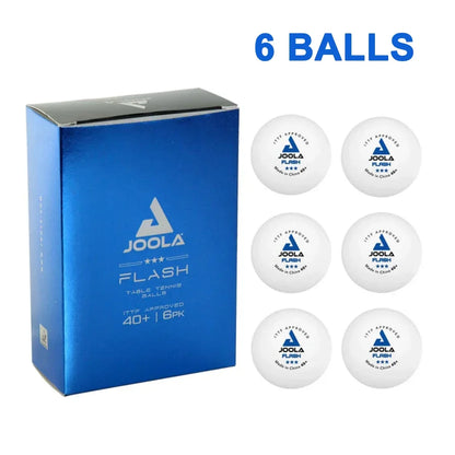 Original Joola 3-Star 40+ 6/12 Balls New Material Poly Table Tennis Balls Ping Pong Plastic Ball ITTF Approved