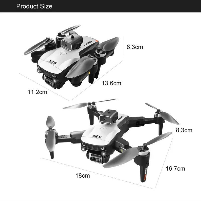 Xiaomi S2S Drone 8K 5G GPS HD Aerial Photography Dual-Camera Omnidirectional Obstacle Brushless Avoidance Quadcopter Toys