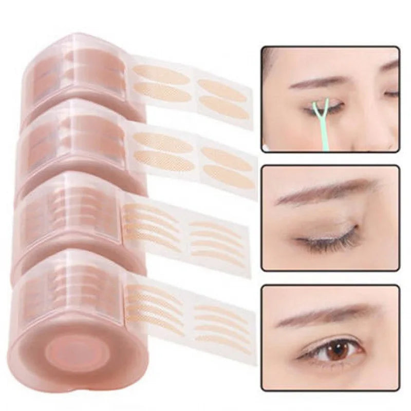 Hot Sale Eye Lift Strips Invisible Double Fold Eyelid Sticker Double Eyelid Tape Clear Gray Eyelid Stripe Beauty Tool 360/600pcs