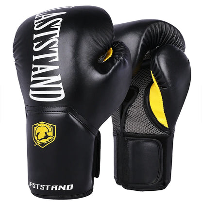 LASTSTAND 10 12 14oz MMA Boxing Gloves for Adult Professional Free Fighting Taekwondo Equipment Kickboxing Sandbag Equipment