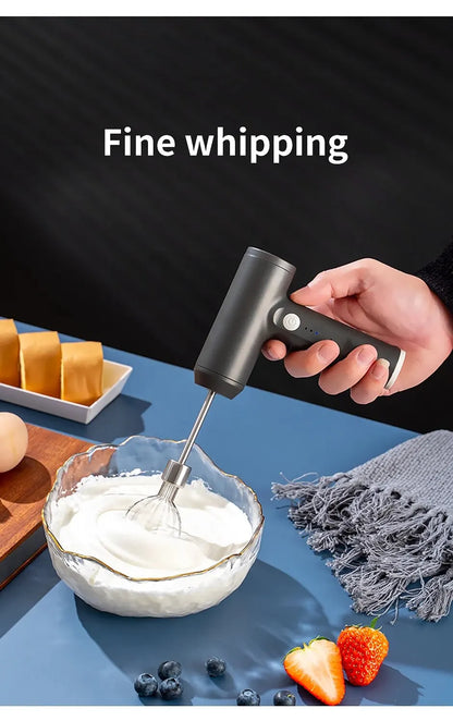 1 PCS Wireless Electric Food Mixer Portable 3 Speeds Egg Beater Baking Dough Cake Cream Mixer Kitchen Tools