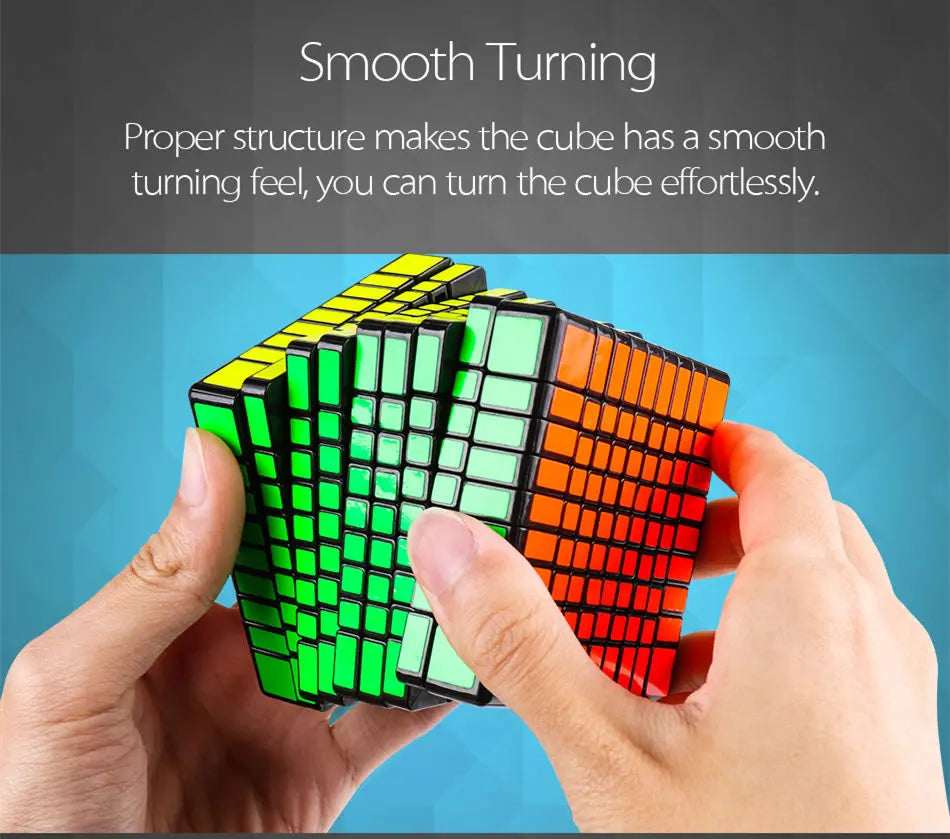 MoYu MFJS MeiLong 9x9 Magic Speed Cube Stickerless Professional Fidget Toys Meilong 9 9X9 Cubo Magico Puzzle