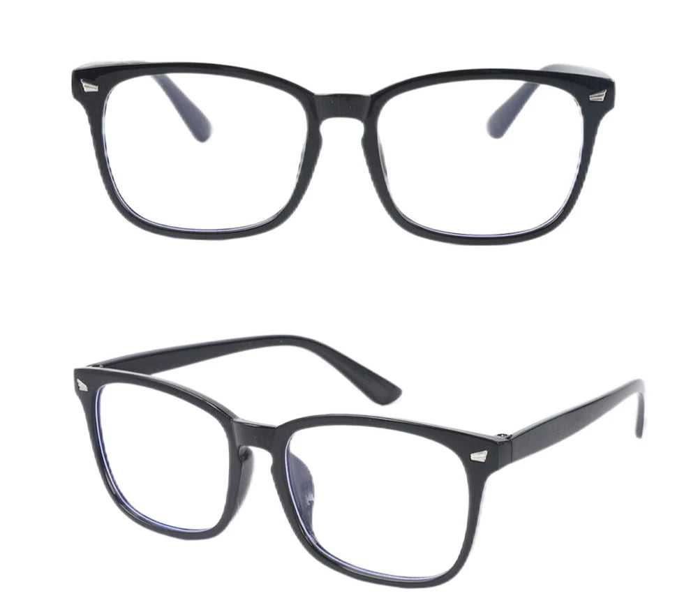 Blue Light Blocking Glasses Square Nerd Eyeglasses Frame Anti Blue Ray Computer Game Glasses