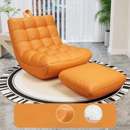 Large Lazy Sofa Tatami Sleep Caterpillar Single Bedroom Small Sofa Master Bedroom Lounge Chair Balcony Leisure Chair