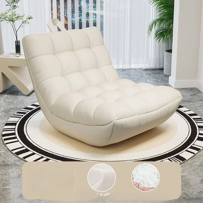 Large Lazy Sofa Tatami Sleep Caterpillar Single Bedroom Small Sofa Master Bedroom Lounge Chair Balcony Leisure Chair