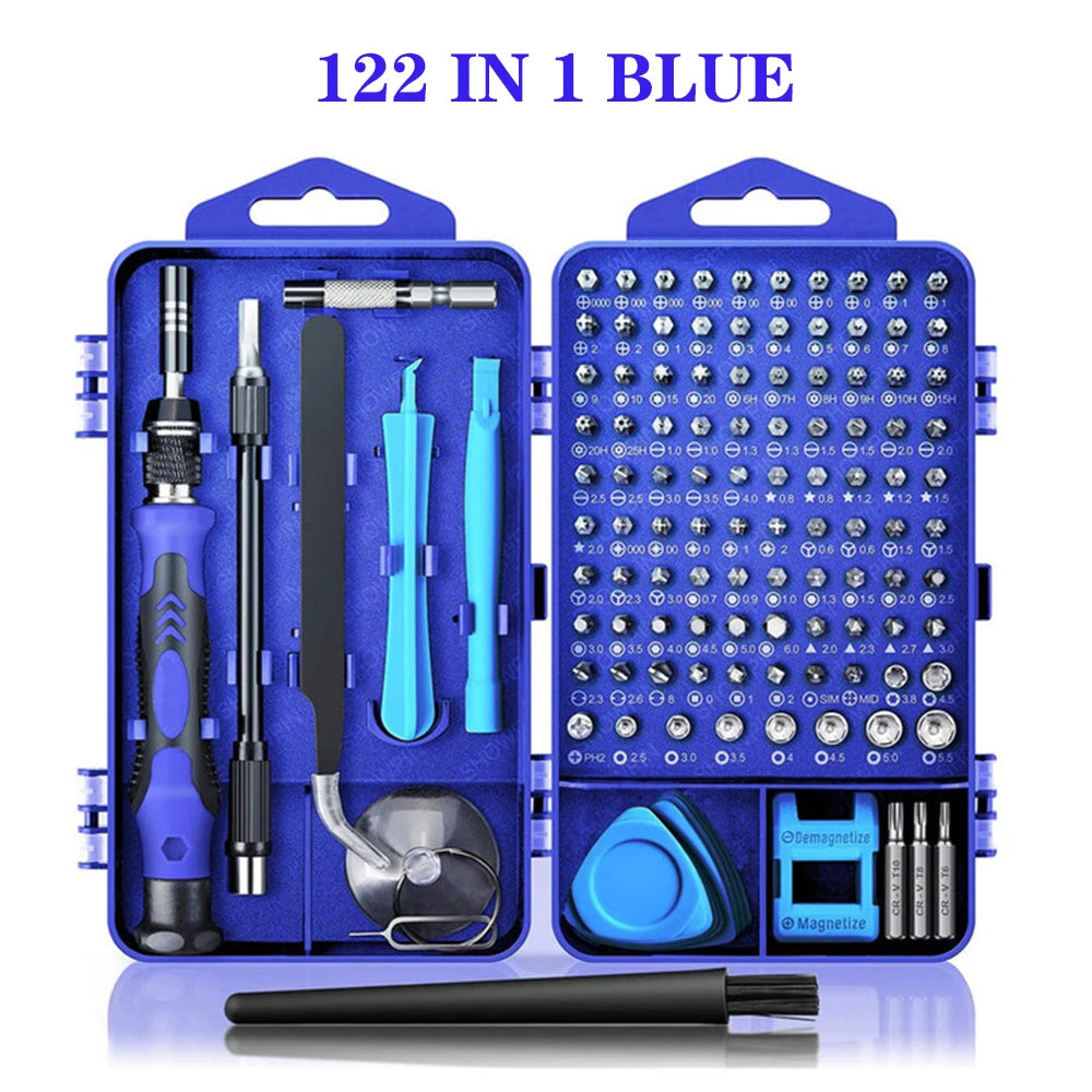 Screwdriver Set  Magnetic Torx Phillips Screw Bit Kit WOZOBUY With Electrical Driver Remover Wrench Repair Phone PC Tools