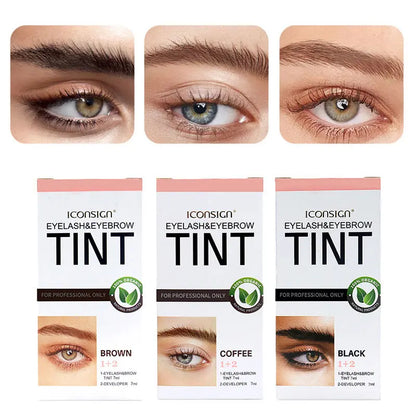 Professional Eyelash Eyebrow Dye Tint 15-minute Fast Tint Easy Dye Gel Enhancer Mascara Lash Lifiting Kit Eye Makeup Tools