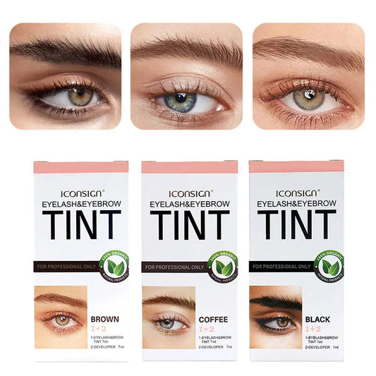 Professional Eyelash Eyebrow Dye Tint 15-minute Fast Tint Easy Dye Gel Enhancer Mascara Lash Lifiting Kit Eye Makeup Tools