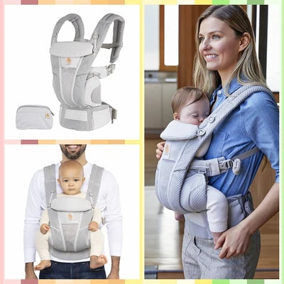 Egobaby 360 Baby Carrier Ergonomic Kangaroo Infant Kid Sling Back Front Facing Backpack Wrap Baby Bag 0-36 Months