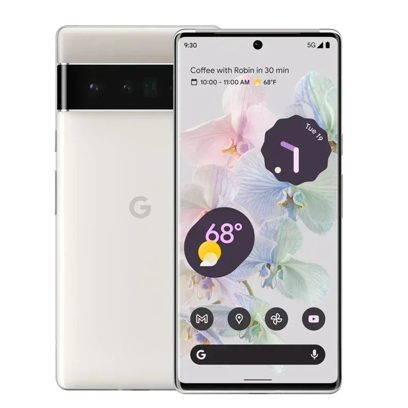 Google Pixel 6 Pro 6Pro 5G 6.71" 12GB RAM 128/256 ROM NFC Octa Core Google Tensor Original Unlocked Cellphone