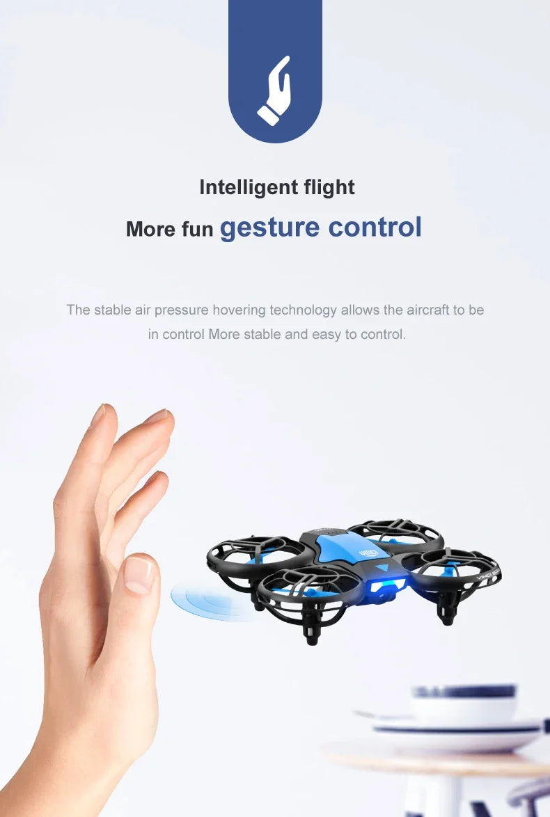 Xiaomi MIJIA V8 New Mini Drone 8K Profession HD 1080P Wide Angle Camera WiFi FPV RC Height Keep Drones Helicopter Kid Toys 4D RC