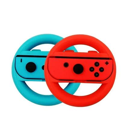 For Nintendo Switch Oled Steering Wheel Grip For Joy-con Joystick Handle Racing Game Controls Peripheral Accessories