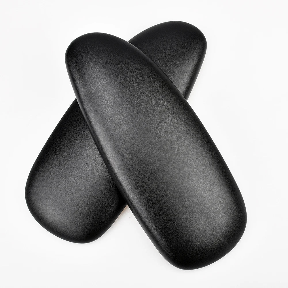 Arm Pads Caps Replacement for Hummanscale Liberty Office Home Computers Chair 1 Pair Black Color Armrest Surface Furniture Parts