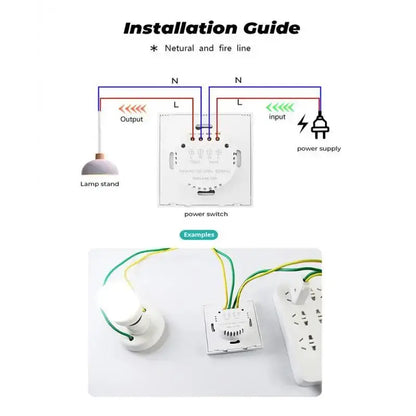 Infrare Wall Smart Light Switch IR Sensor No Need Touch EU Glass Screen Panel Switch Electrical Power On Off Lamp