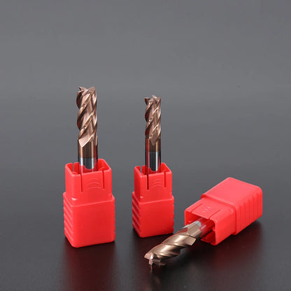 HRC55 Carbide End Mill 1-20mm Endmill 4Flutes Milling Cutter Alloy Coating Tungsten Steel Cutting Tool CNC maching Endmills