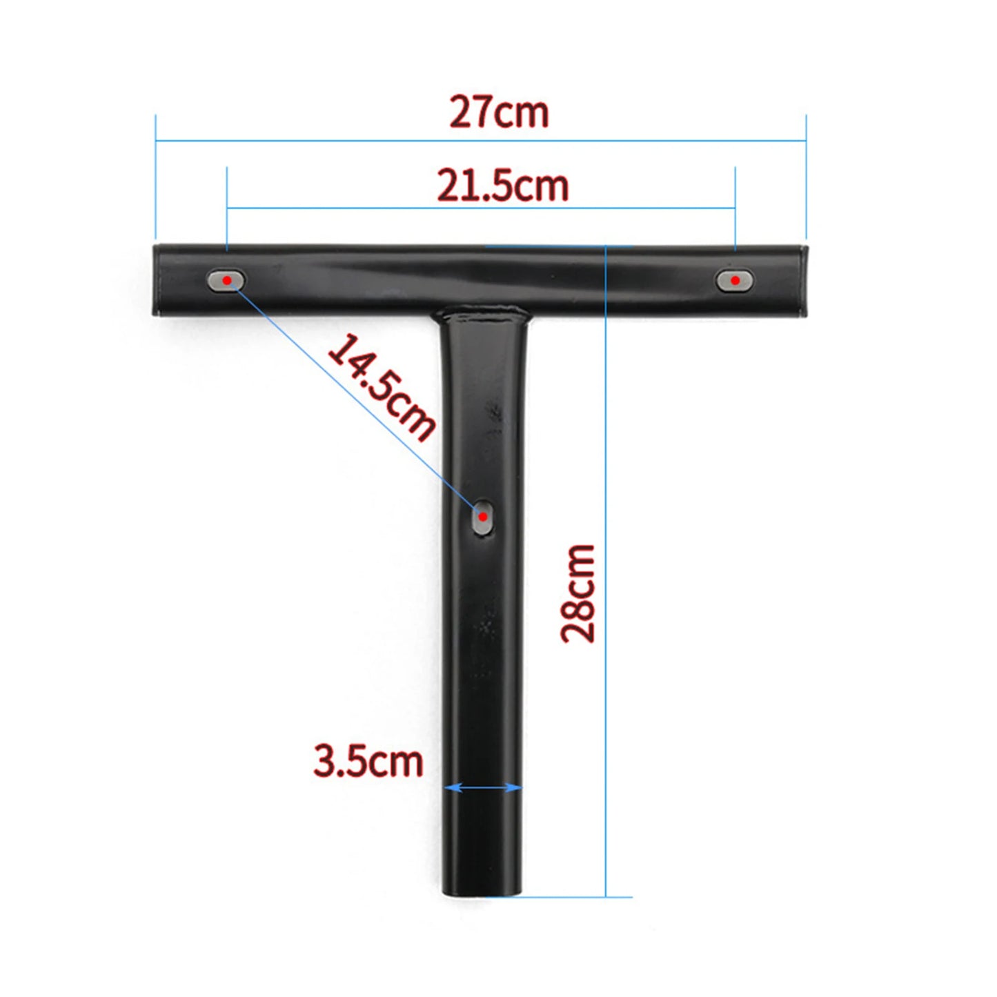 Swivel Chair Back Support Rod T Shaped Bar Backrest Chair Tripod Pallet Connection Pole Office Chairs Replacement Parts