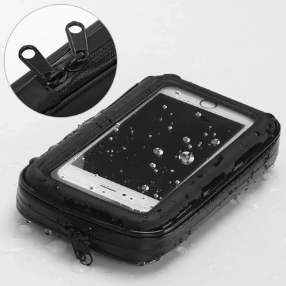 Waterproof Bicycle Phone Holder Motorcycle Bike Handlebar Phone Case Bag for iPhone 15 14 Pro Max Samsung Bike Phone Stand Mount