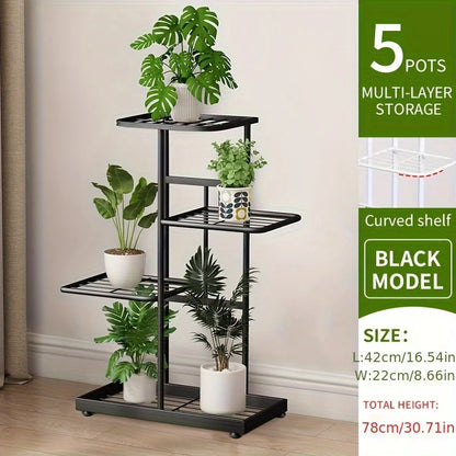 Plant stand Stand For Flowers Flower Stand Flowerpot Organizer Iron 4/5/6Layers Plant Holder Storage Shelf Pot Rack Organizer