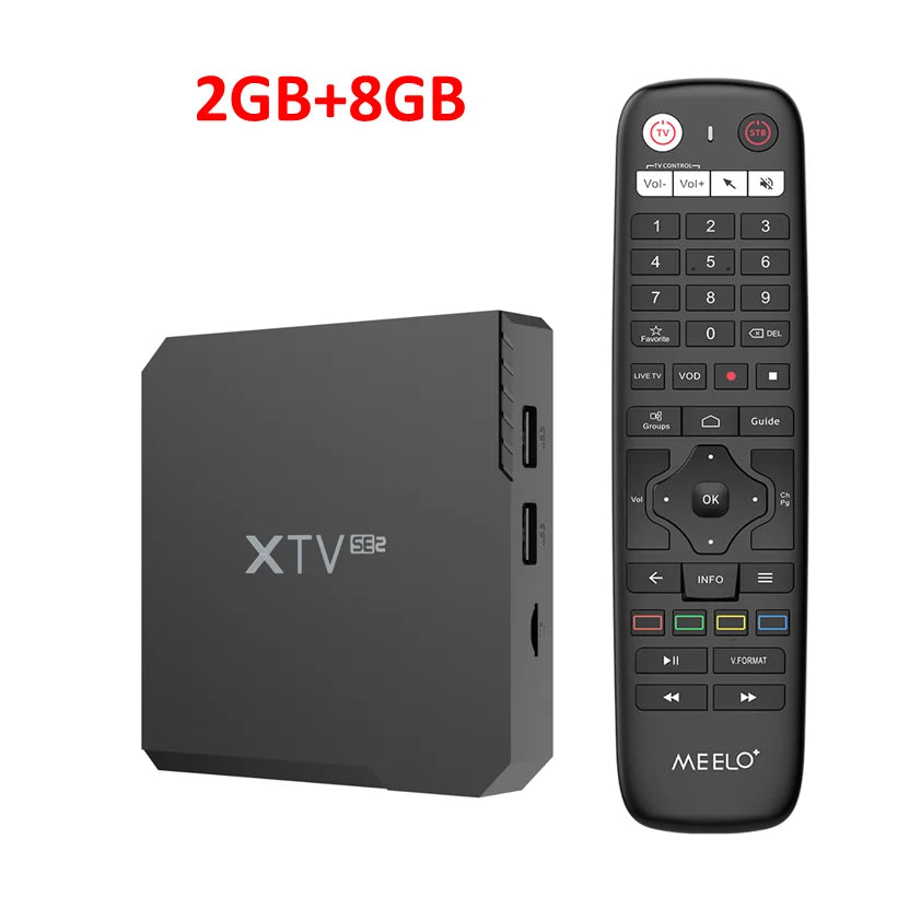 2023 TV BOX Android 11 Amlogic S905W2 4K 2G RAM 8G ROM Meelo Plus XTV SE2 Lite Android TV Box Mytv