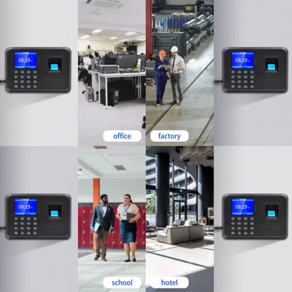 YK&SCAN Biometric Fingerprint Time Attendance Clock Recorder Employee Recognition Device Electronic