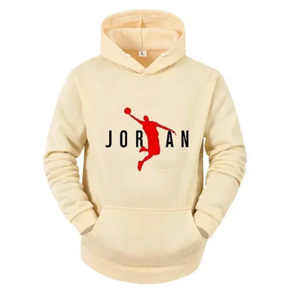 2024 New Autumn and Winter Men's Hoodies Sweatshirts Pocket Ribbon Hip Hop Clothing Fashion Casual