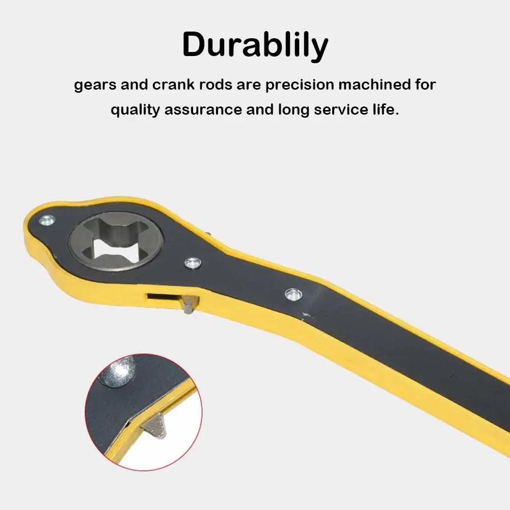 Car Labor-saving Car Jack Garage Tire Wheel Lug Wrench Scissor Handle Labor-Saving Wrench Auto Repair Tool