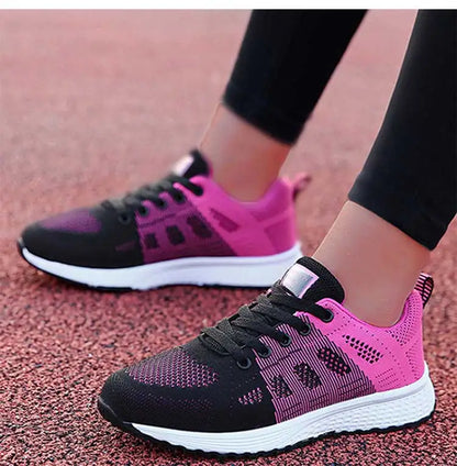 Women Sneakers Mix Color Gym Shoes Women 2025 Vulcanize Shoes For Women's Sports Shoes Trainers Casual Sneaker Women's Footwear