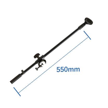 55CM Rotating Microphone Stand Crossbar Arms Mic Clip Phone Holder Extension Bracket Designed 3/8 Thread cross bar