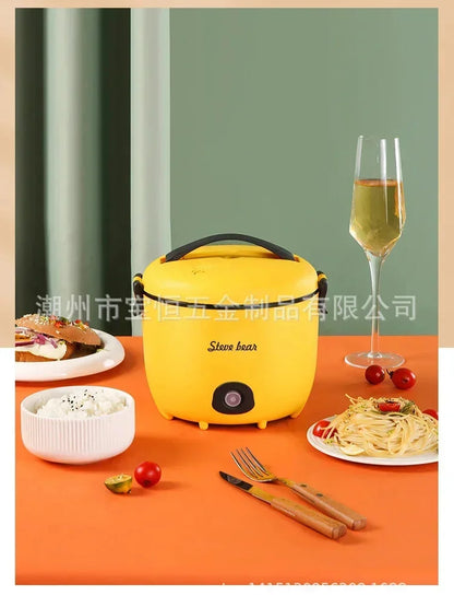 110V 220V 450W 2L Mini Rice Cooker 2-3 People Cook Rice Electric Rice Cooker Household Appliances