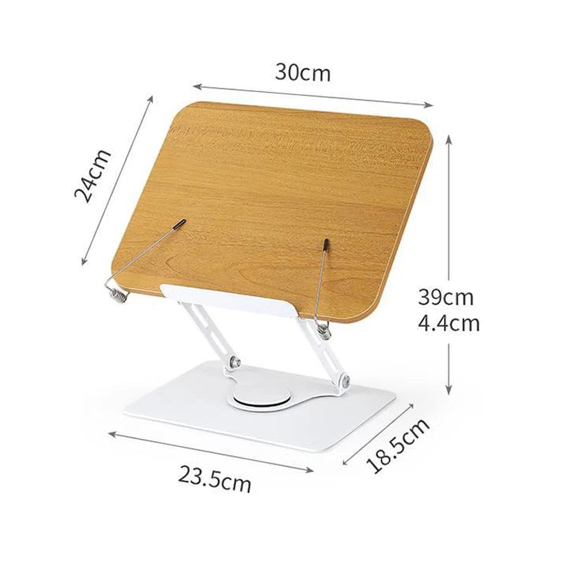 Adjustable Book Stand Cookbook Bracket Desk Multifunctional Foldable Standing Desk for Office School Laptop Tablet Dropshipping