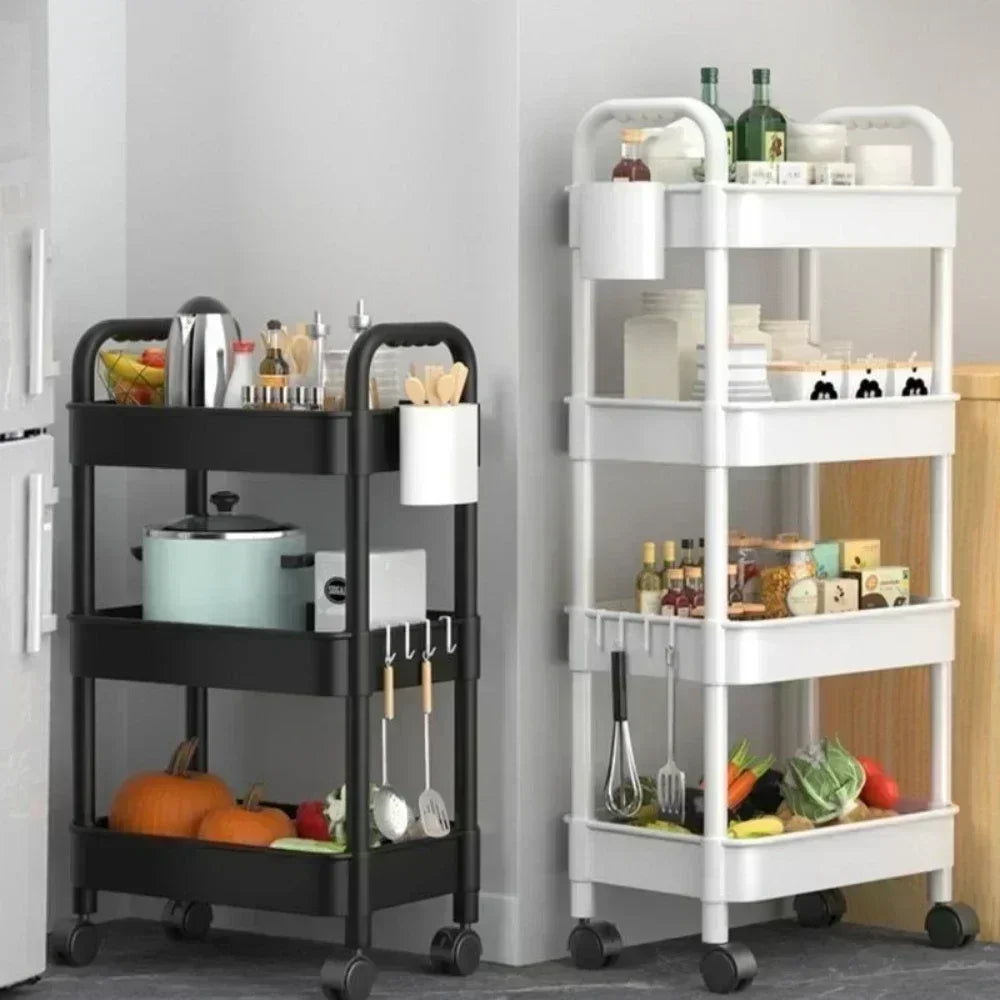 Movable Storage Rack, Snack Rack, Shelf, Newspaper and Book Rack, Bathroom Storage Rack, Waterproof Storage Rack.