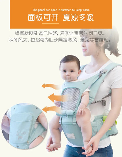 Baby Carries Cotton Wrap Sling Carrier Newborn Safety Ring Kerchief Baby Carrier Comfortable Infant Kangaroo Bag