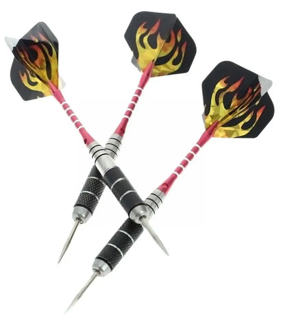 3pcs/Set Professional Tungsten Steel Needle Tip Darts Sports Steel Shafts Flights Tip 22g Darts Darts O7Q8