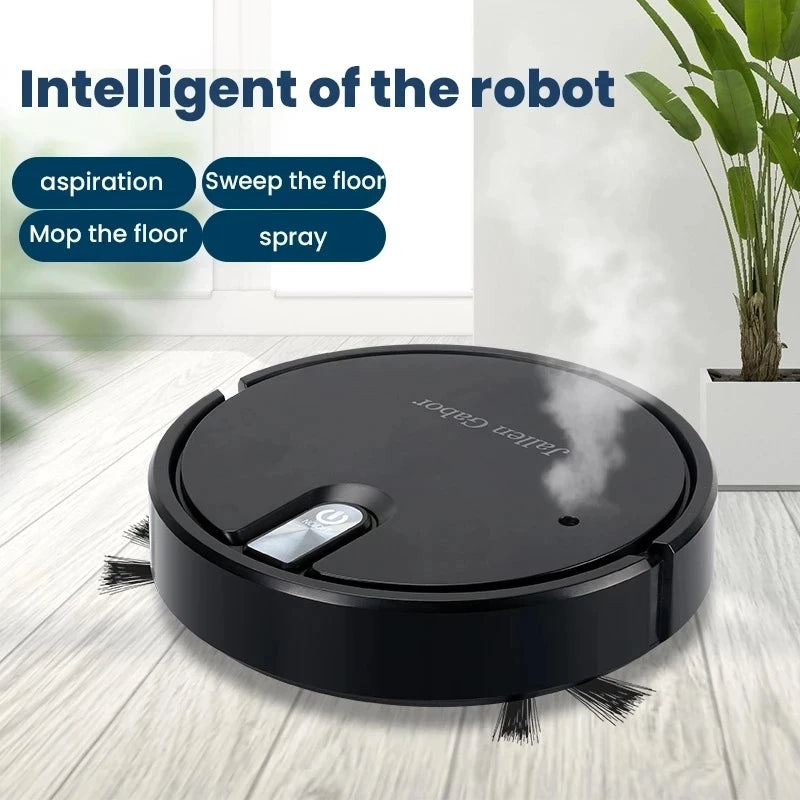 5-in-1 Wireless Smart Robot Vacuum Cleaner Multifunctional Super Quiet Vacuuming Mopping Humidifying For Home Use Home Appliance