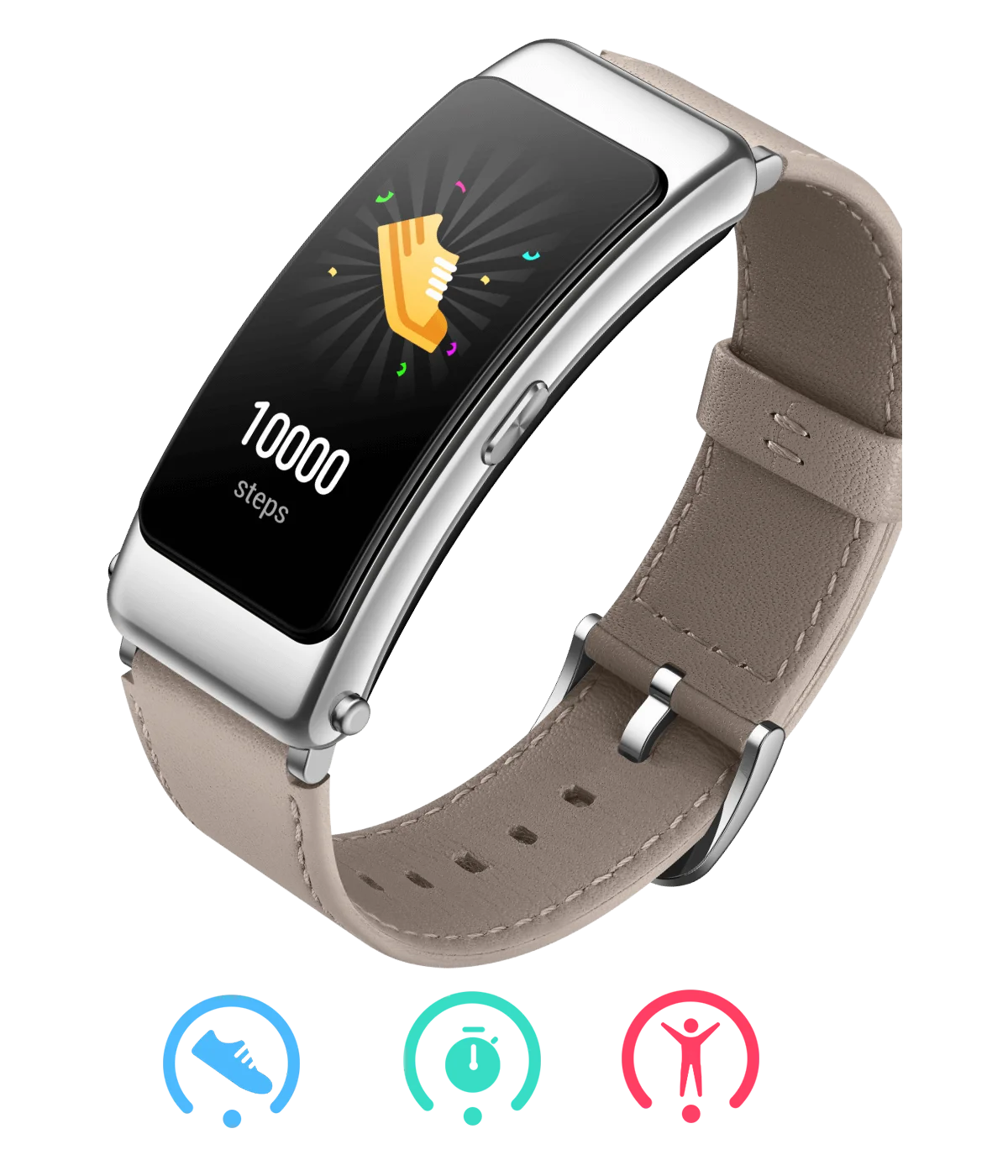 Huawei TalkBand B6 Smart Wristband Bluetooth 5.2 1.53 Inch AMOLED Screen Kirin A1 Processor Call Earphone Talk Band