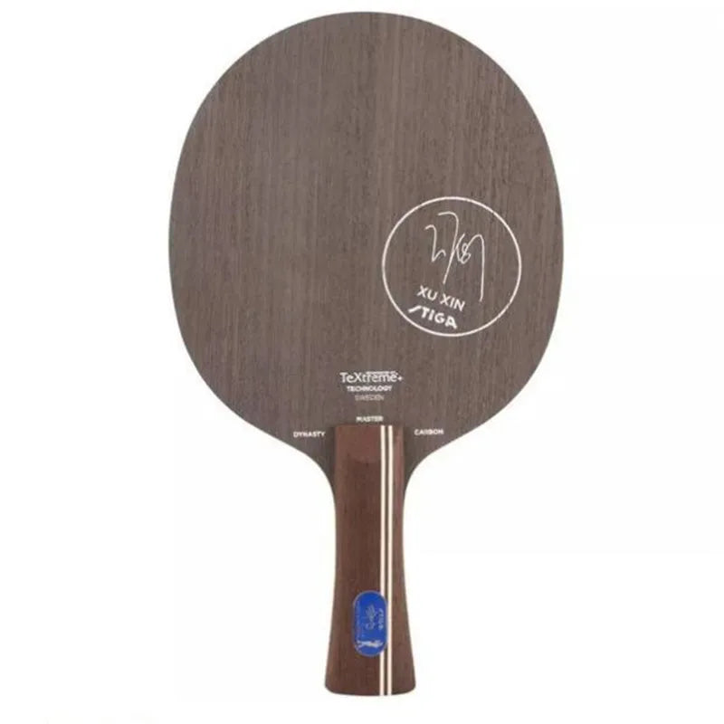 STIGA Dynasty-Xu Xin Table Tennis Blade, Textreme Technology, Master Handle Ping Pong Racket, Carbon Paddle