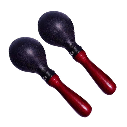 Miwayer Professional Pair of Maracas Shakers Rattles Sand Hammer Percussion Instrument Musical Toy for KTV Party