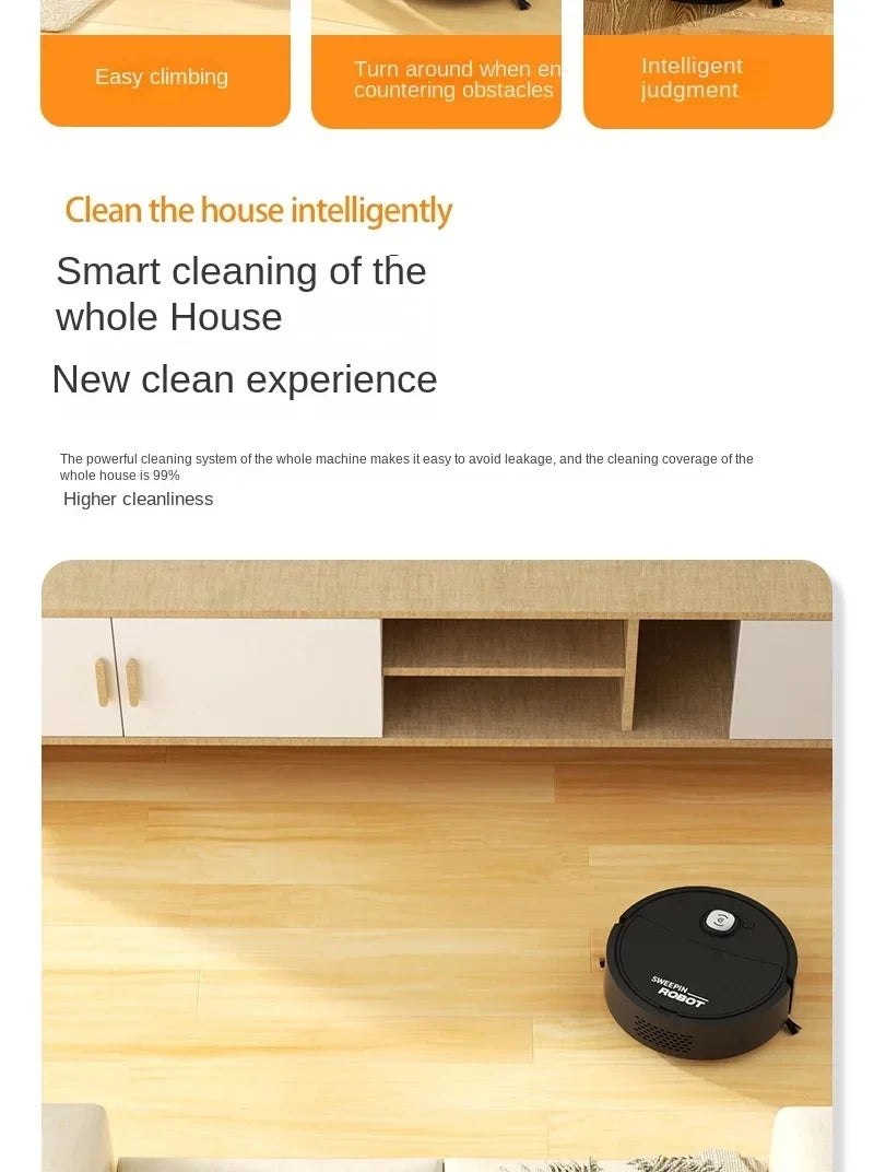 Xiaomi 5-In-1 Smart Sweeping Suction Mopping Cleaning Machine Robot Vacuum Cleaner Home Appliance Kitchen Robots WirelessCleaner