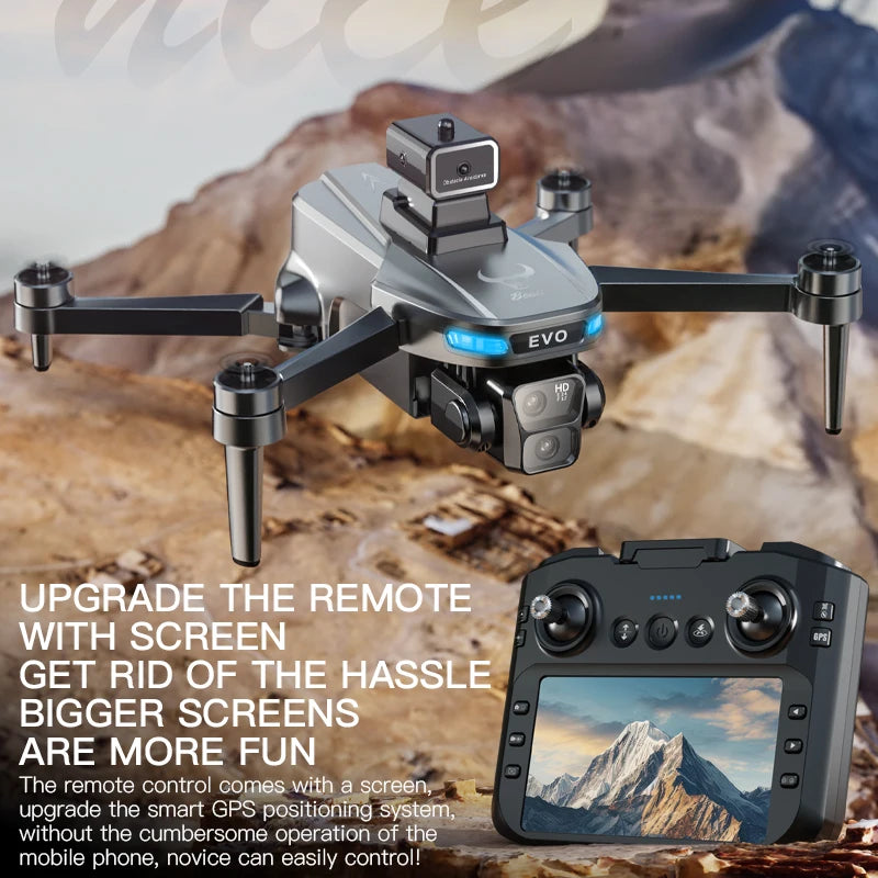 New! Drone 8K Professional GPS HD Camera Drones 5G WIFI FPV Video 4k UAV 5.9 inch large screen remote control RC Dron SG109 PRO