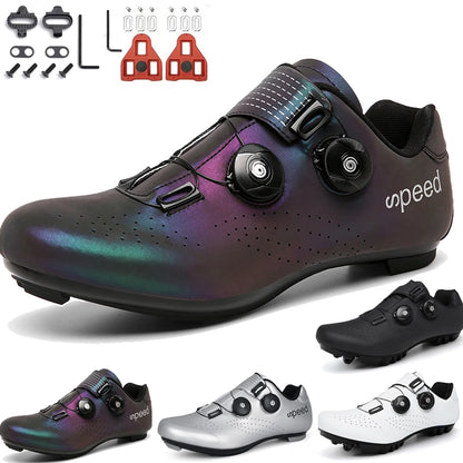 New MTB Cycling Shoes Men Self-Locking Racing Shoes Road Cycling Shoes Speed Flat Cycling Sports Shoes Women Bicycle