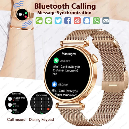 2025 For Original HUAWEI Watch GT5 Mini 40mm Women Smart Watch MenBluetooth Call GPS track AMOLED NFC Bluetooth Call smartwatch