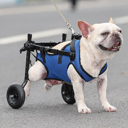 Pet Trolley Adjustable Hind Leg Disabled Pet Dog Mobility Aid Light Rehabilitation Legs Pet Wheelchair Walk Trolley Tools