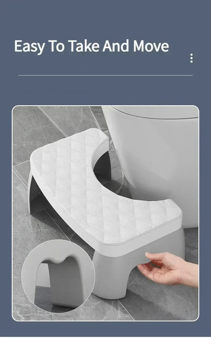 1 PCS Toilet Seat Stool Portable Squat Stool Home Adult Bathroom Accessories Toilet Squat Stool Removable Non-slip