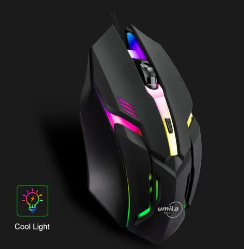 2023 Latest High Quality Ergonomic Design Gaming Mouse Desktop Computer Laptop USB Backlit Mouse Manufacturers Hot Sale