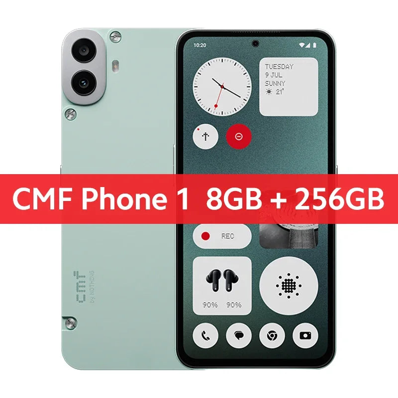 CMF PHONE 1 Global Version Smartphone Dimensity 7300 5G Processor 50MP SONY REAR Camera 6.67" 120Hz Super AMOLED LTPS Display