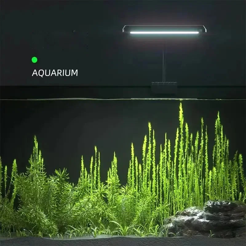 RGB Brightening Fish Tank Light Water Plants Growing LED Full Spectrum Aquarium Accessories Bottle Landscaping Lighting Peceras